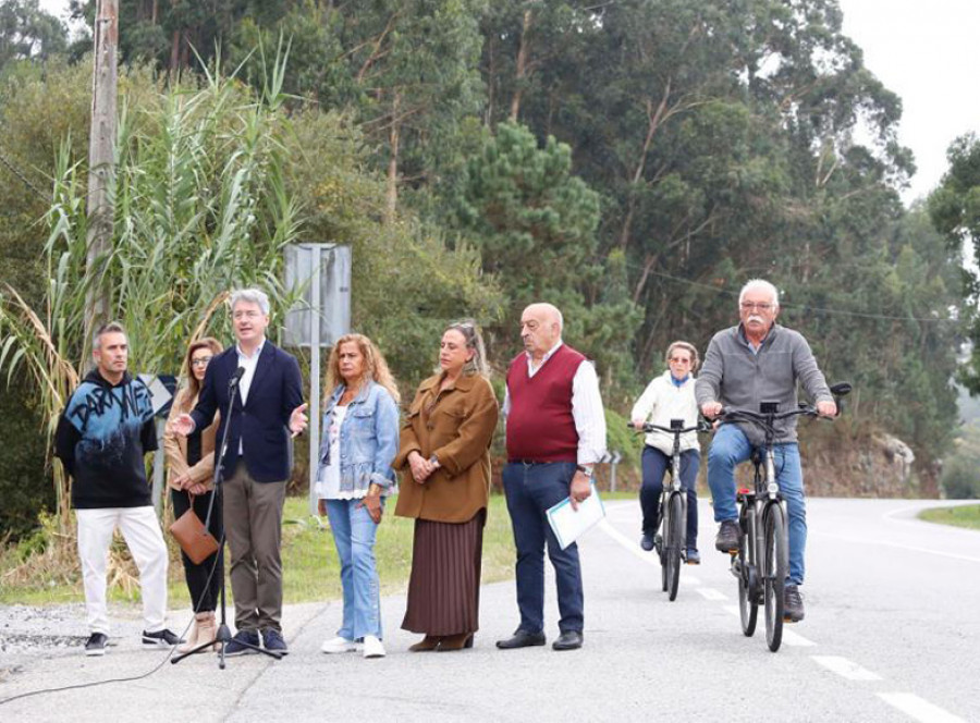 La Diputación adjudica por 512.000 euros la construcción de la senda entre Campos y Reboredo