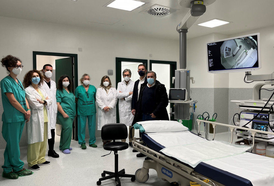 Entra en servicio en el Hospital do Barbanza una área de Endoscopias, que aumentará un 20% los pacientes atendidos