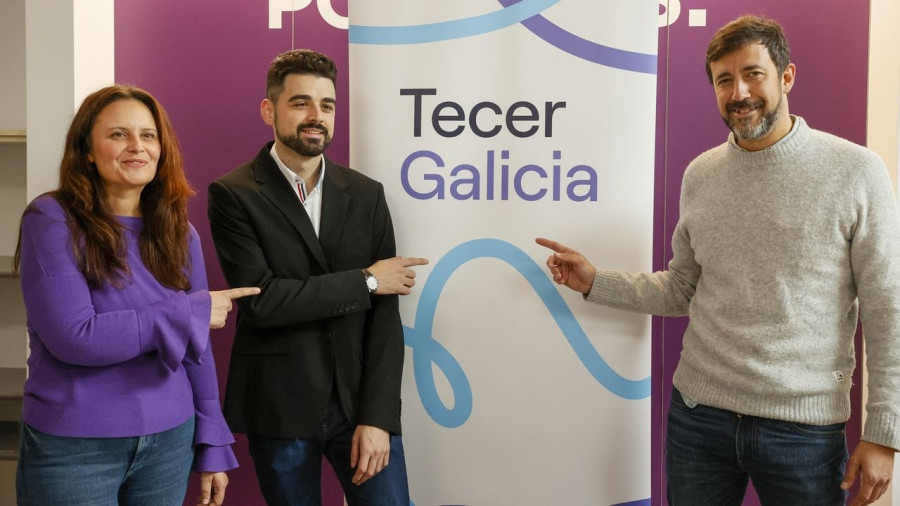 Tecer clausura en Vilagarcía su campaña para las primarias de Podemos Galicia