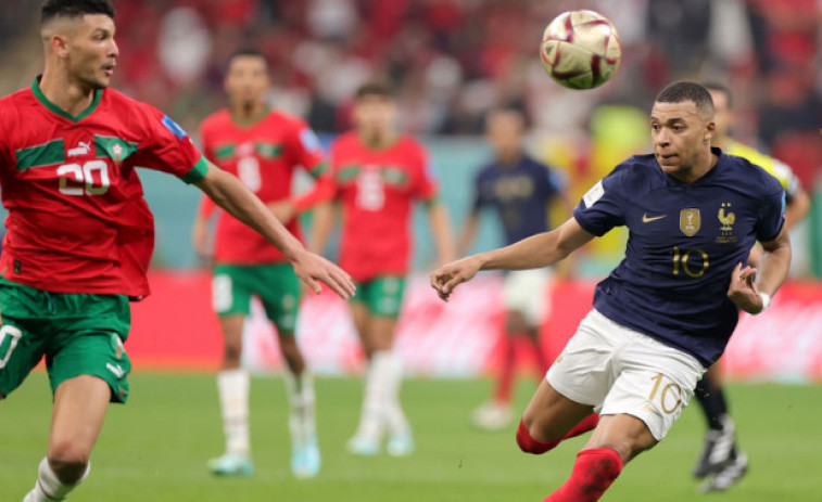Francia vence a Marruecos y se cita con Argentina en la final