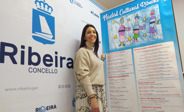La programación de Navidad en Ribeira recuperará todas las actividades suspendidas a causa de la pandemia derivada de la Covid-19