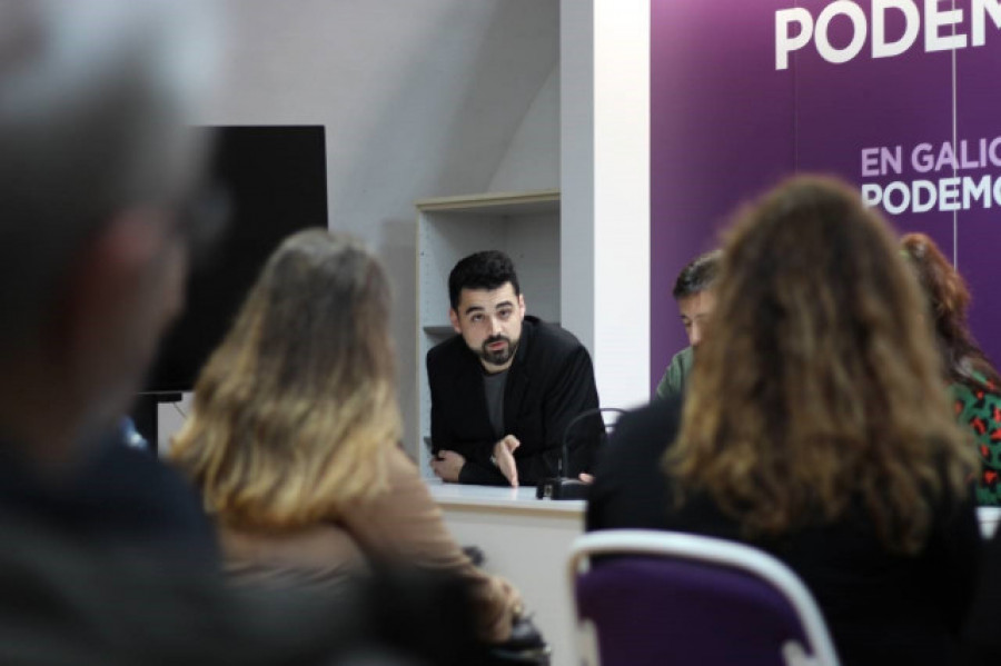 Borja San Ramón, sucesor de Gómez-Reino, se impone en las primarias de Podemos Galicia con el 69% de los votos