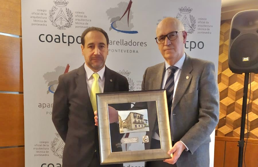 El Colegio de Arquitectura Técnica homenajea a Pelayo Eyo