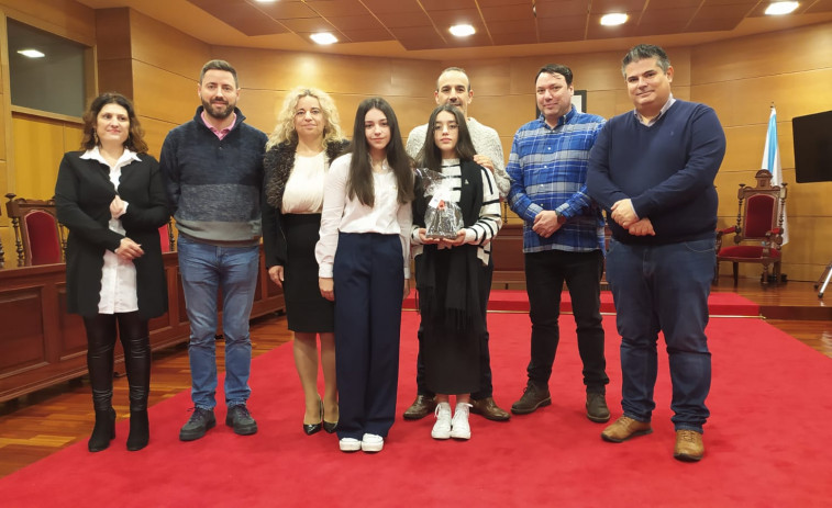 Cambados rinde homenaje a Uxía Rodríguez