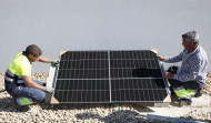Los paneles solares reducen un 70 % el consumo del auditorio y Concello isleños