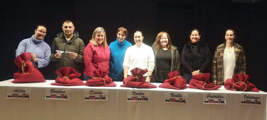 Un total de 31 niños y niñas de Sanxenxo podrán acompañar a los Reyes Magos en la cabalgata a bordo del Tren Mago