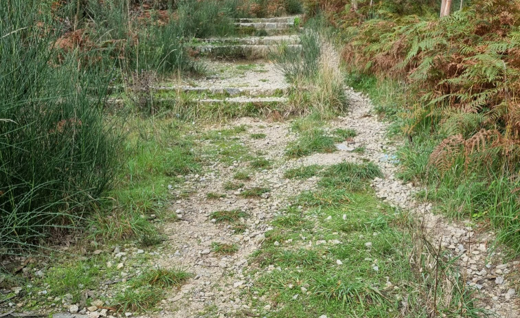 El parque periurbano de San Roque verá mejorado su acceso desde la zona de los juzgados de Ribeira