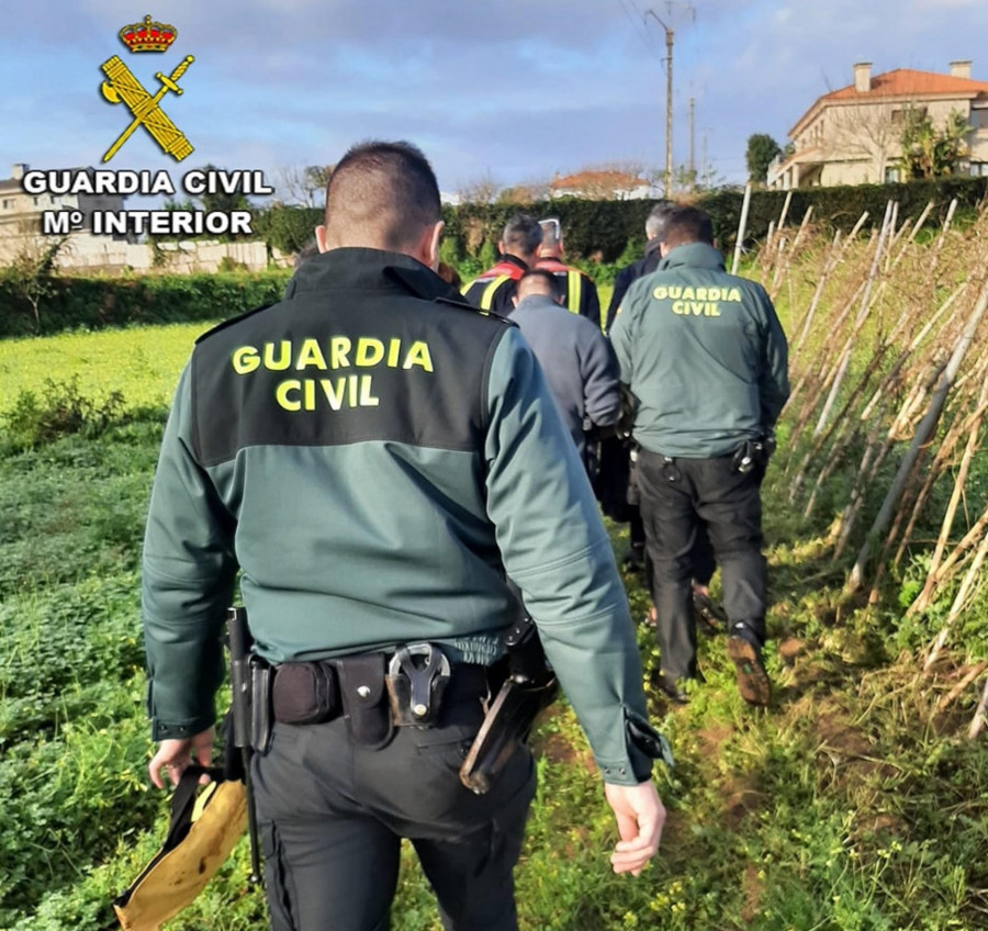Hallan a un vecino de Portonovo desaparecido durante casi veinte horas tras salir a su habitual paseo