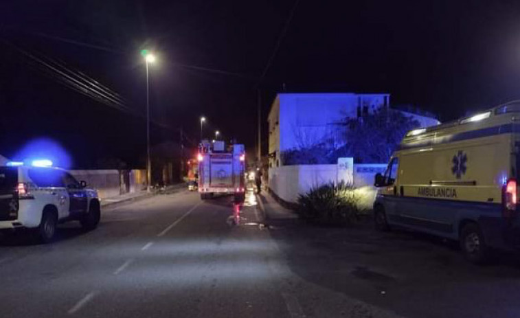 Detenido un individuo como supuesto causante de un incendio intencionado en una vivienda en A Pobra