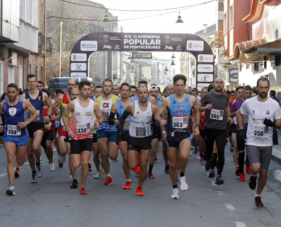 La Carreira solidaria de Pontecesures reúne el domingo a 400 participantes