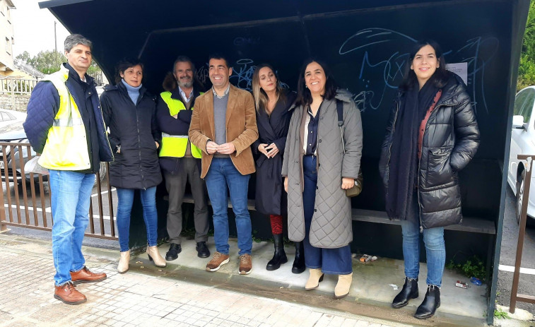 La Xunta mejora la accesibilidad y la seguridad en 37 paradas de bus O Salnés con 745.000 euros