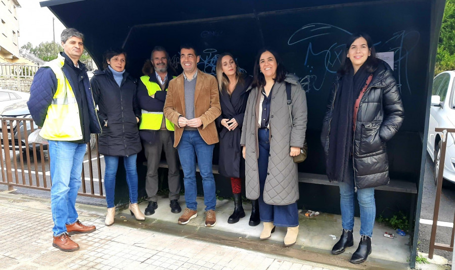 La Xunta mejora la accesibilidad y la seguridad en 37 paradas de bus O Salnés con 745.000 euros