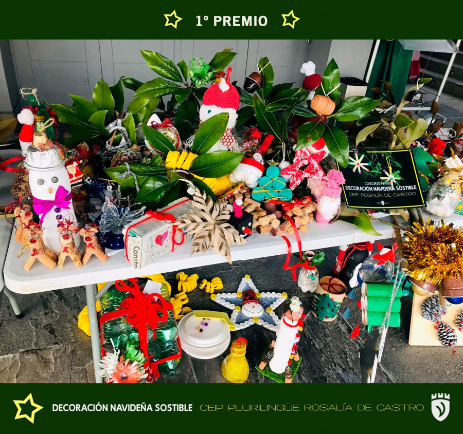 ¿Qué colegio de Vilagarcía se lleva el premio a la mejor decoración navideña?