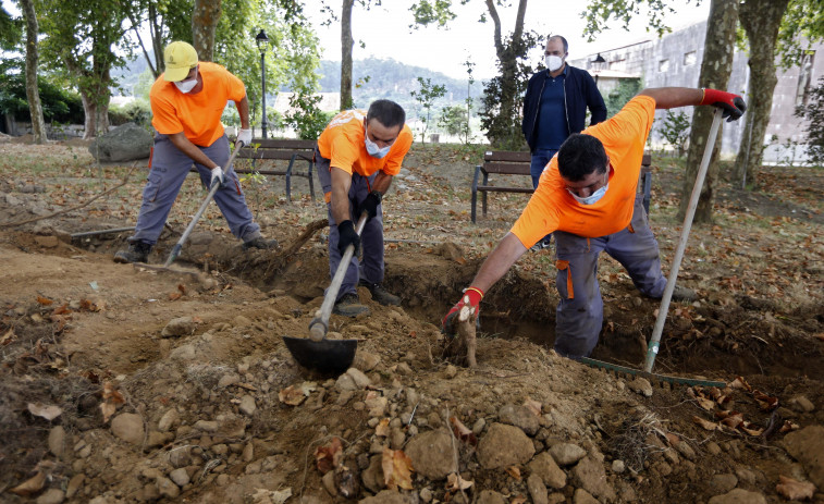 Vilagarcía contrata de nuevo a la brigada de BATA para tareas de Xardíns y Medio Ambiente