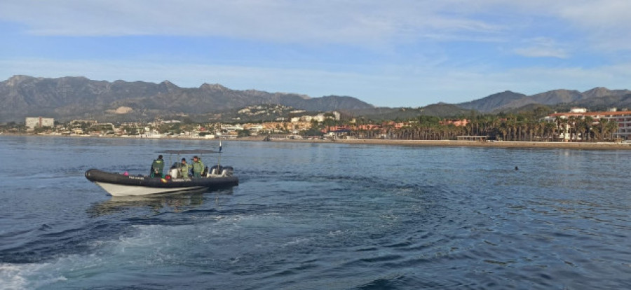 Hallan dos manos en una playa cercana al lugar donde encontraron el cadáver de la mujer en Marbella