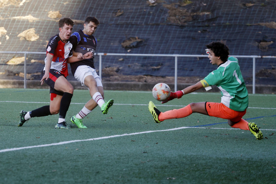 Otro cruel final para el Arosa juvenil (2-2)
