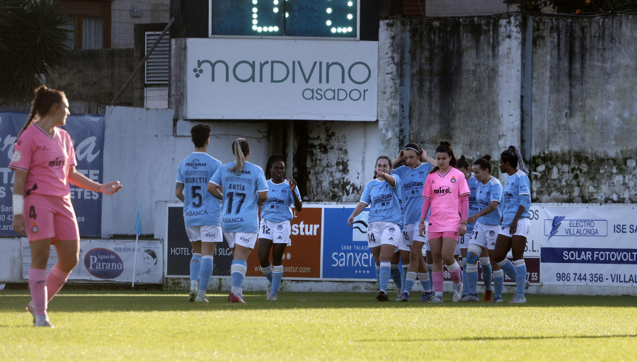 Un polémico gol anulado deja al Viajes InterRías sin victoria ante el Espanyol B