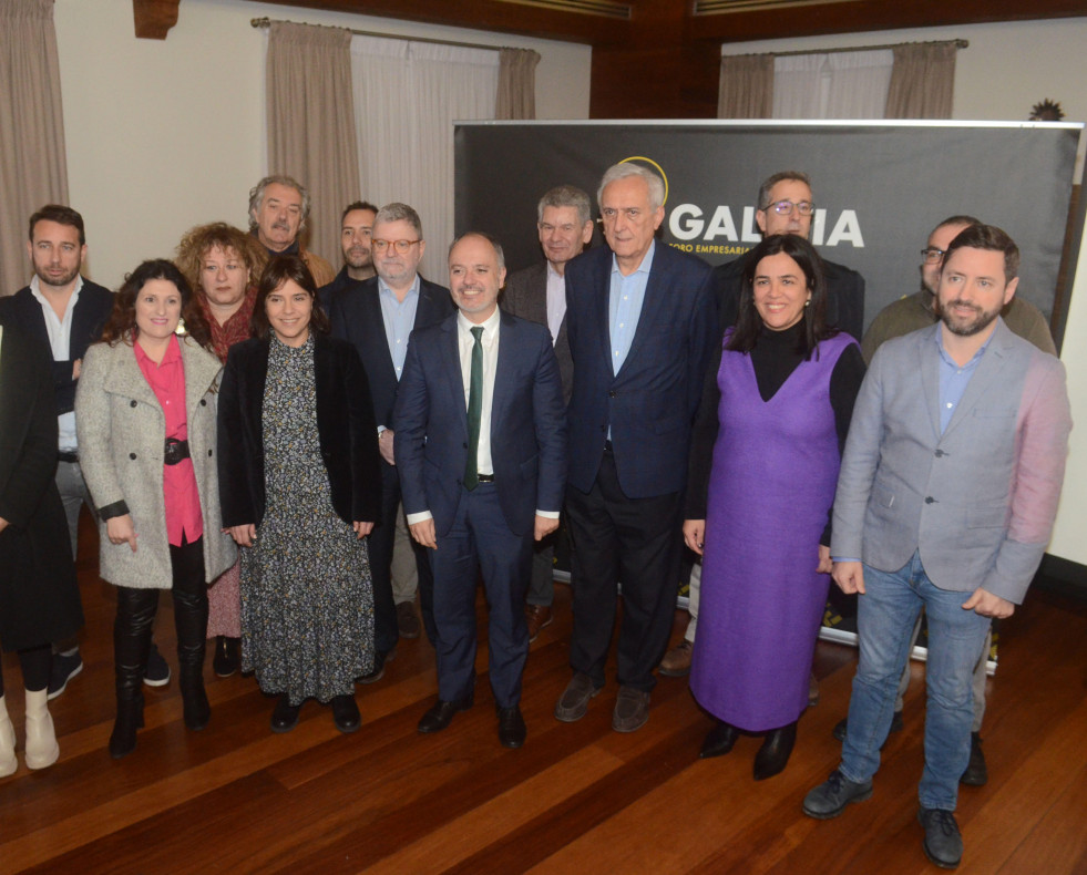 Reunión galicia empresarial con zona franca de vigo