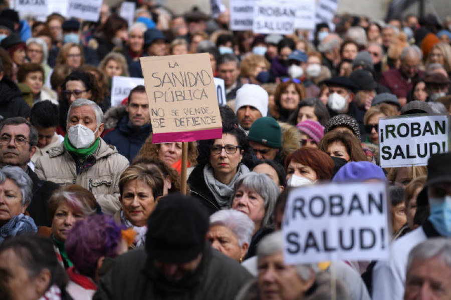 Las Mareas Blancas denuncian la “precariedad” de la sanidad pública