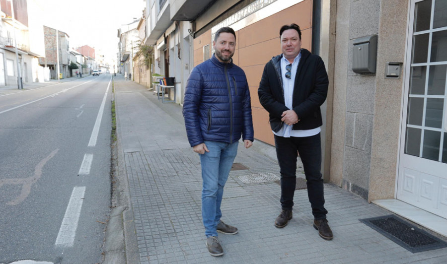 Cambados renovará 315 metros de aceras del tramo final de Avenida de Galicia con 249.000 euros