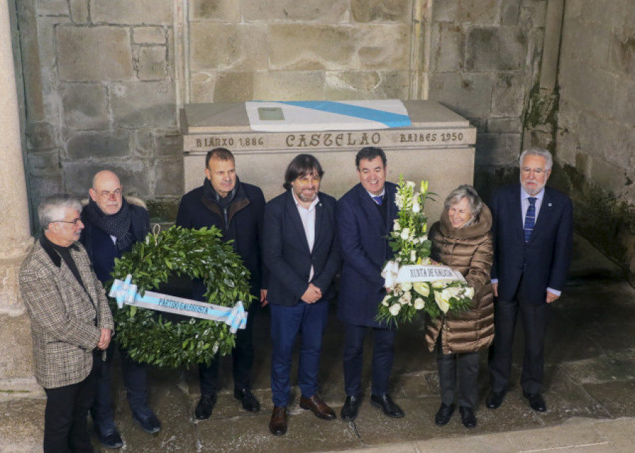Galicia celebra el 137 aniversario del nacimiento de Castelo