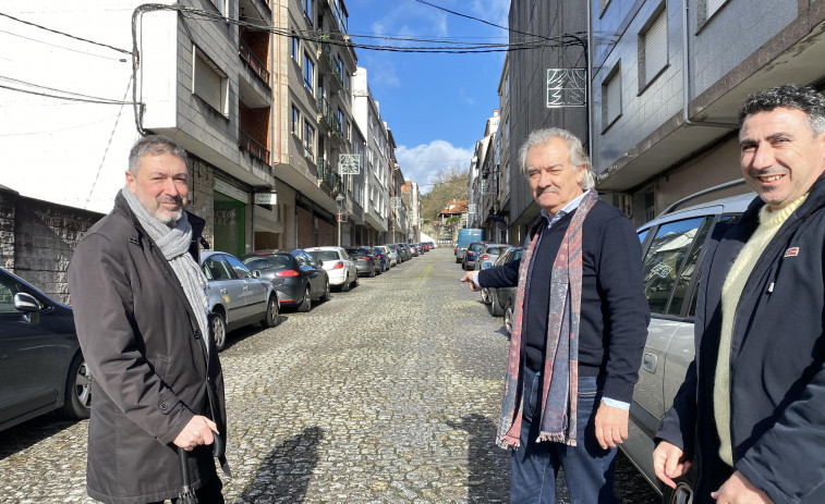 Caldas de Reis proyecta la mejora peatonal de la calle Souto María López en el marco de la red Ágora