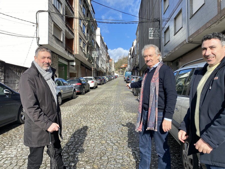 Caldas de Reis proyecta la mejora peatonal de la calle Souto María López en el marco de la red Ágora