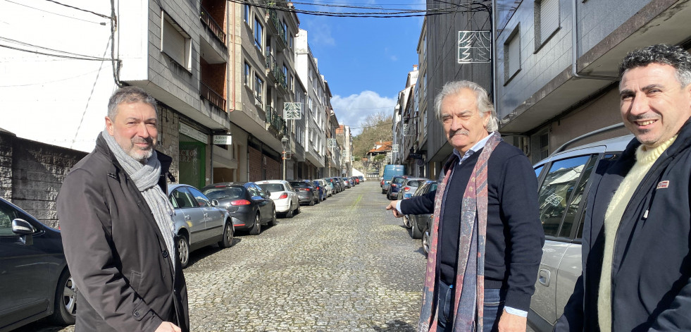 Caldas de Reis proyecta la mejora peatonal de la calle Souto María López en el marco de la red Ágora