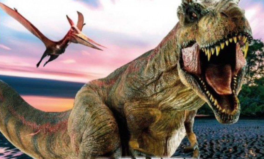 Una veintena de dinosaurios a tamaño real se exhibirán los días 11 y 12 de  este mes en el polideportivo de A Fieiteira, en Ribeira