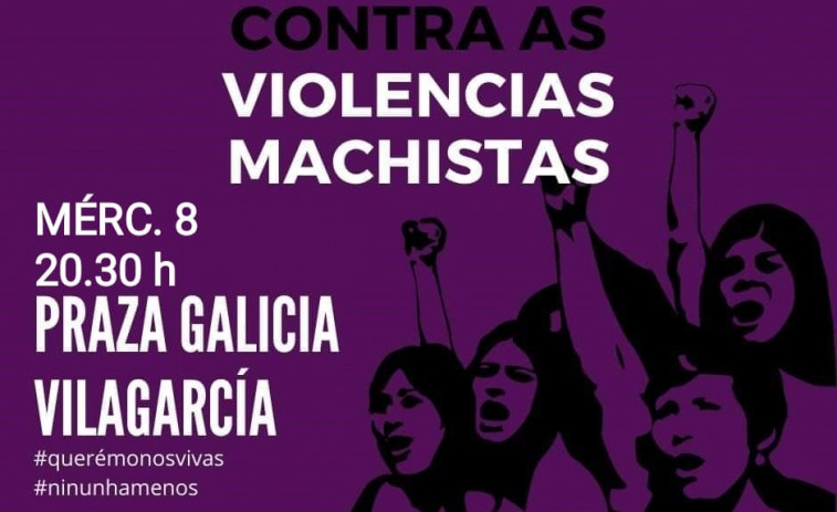 O Soño convoca una concentración en Vilagarcía contra el feminicidio de Baiona