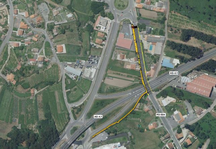 La Xunta convoca los actos expropiatorios de los terrenos para la senda de enlace de la Autovía do Salnés con la PO-504 en Sanxenxo