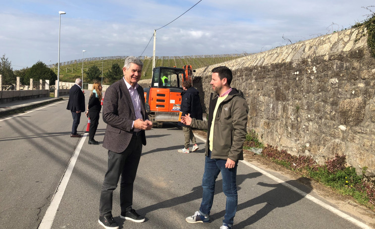 La Diputación inicia las obras de mejora de la seguridad vial en carreteras de Cambados
