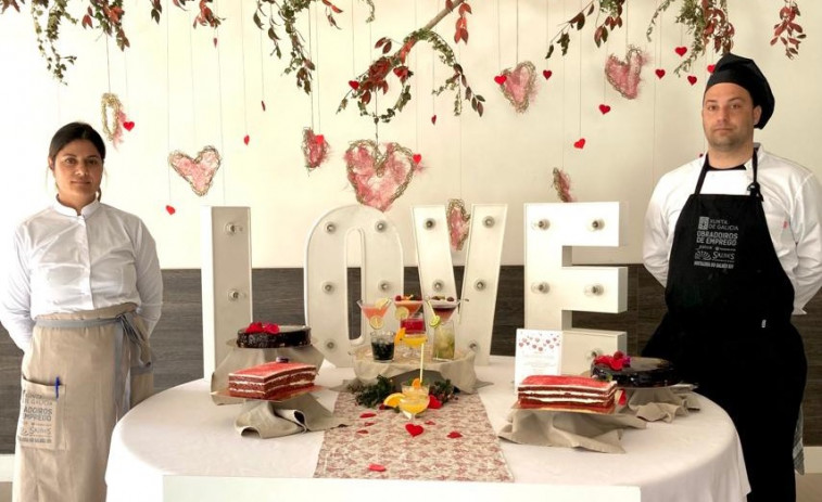 El Obradoiro de Hostalería de O Salnés celebra San Valentín con un brunch para 14 parejas