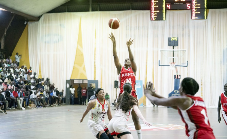 Mercy Wanyama, clave en la victoria de Kenia ante Uganda en la clasificatoria del Afrobasket