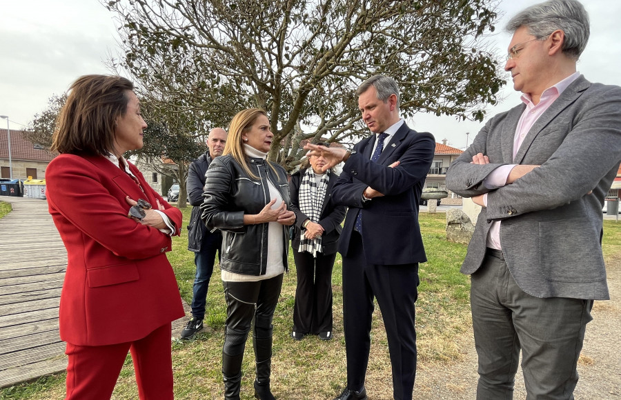 La instalación de fibra en Porto Meloxo beneficiará a “máis de mil vivendas”