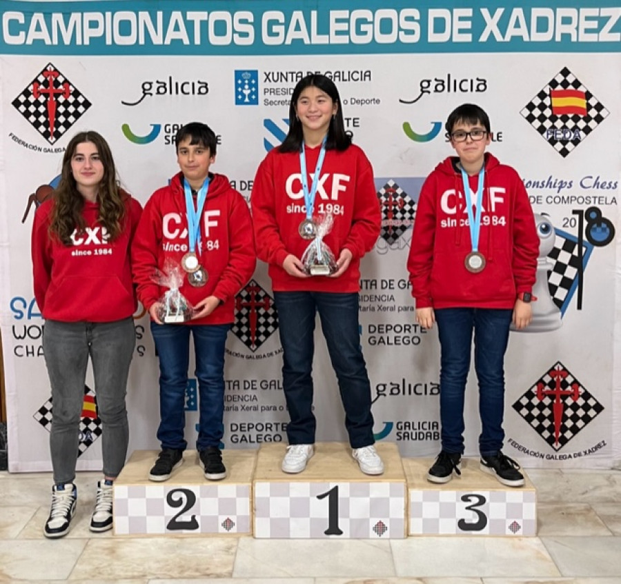 Irene Diz se cuelga el oro y Paula Suárez la plata en los Campeonatos Gallegos