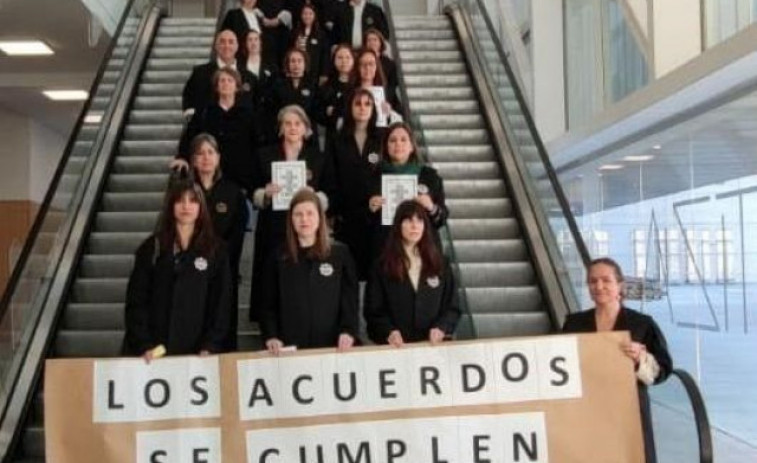 Casi 7.000 actos y juicios suspendidos en Galicia, tras un mes de huelga de los secretarios judiciales
