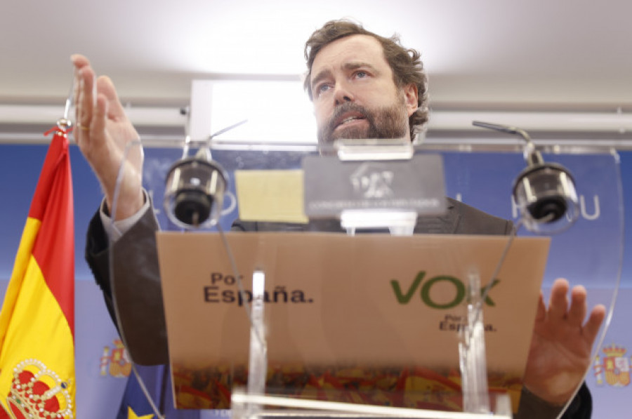 Vox recomienda al PP que no decida su voto a la moción de censura antes de escuchar a Tamames