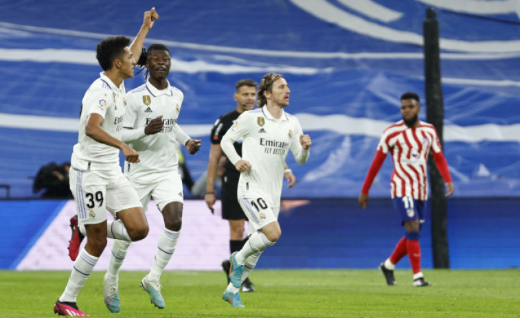 Real Madrid y Atlético de Madrid empataron en el derbi del Bernabéu (1-1)