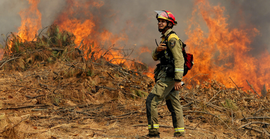 Meis da un mes para que las zonas sensibles de incendio en A Armenteira queden limpias