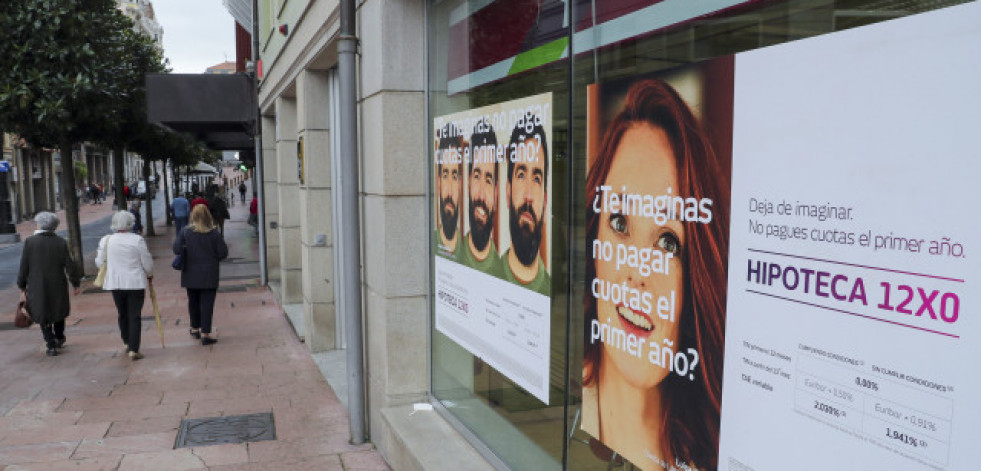Galicia registra el mayor aumento en constitución hipotecas sobre viviendas en 2024