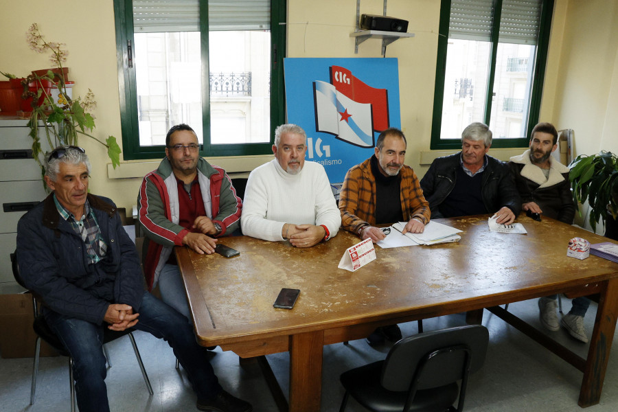 Los operarios de la basura de Vilanova, Meis y Cambados inician protestas