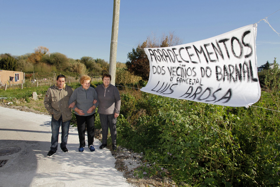 El PP de A Illa denuncia que la tardanza del alcantarillado de O Barnal se debe a motivos electorales