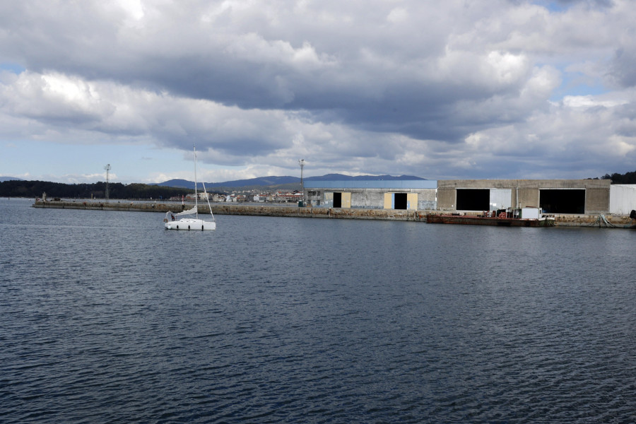 Así serán las naves de los parquistas de Carril en el muelle de O Ramal