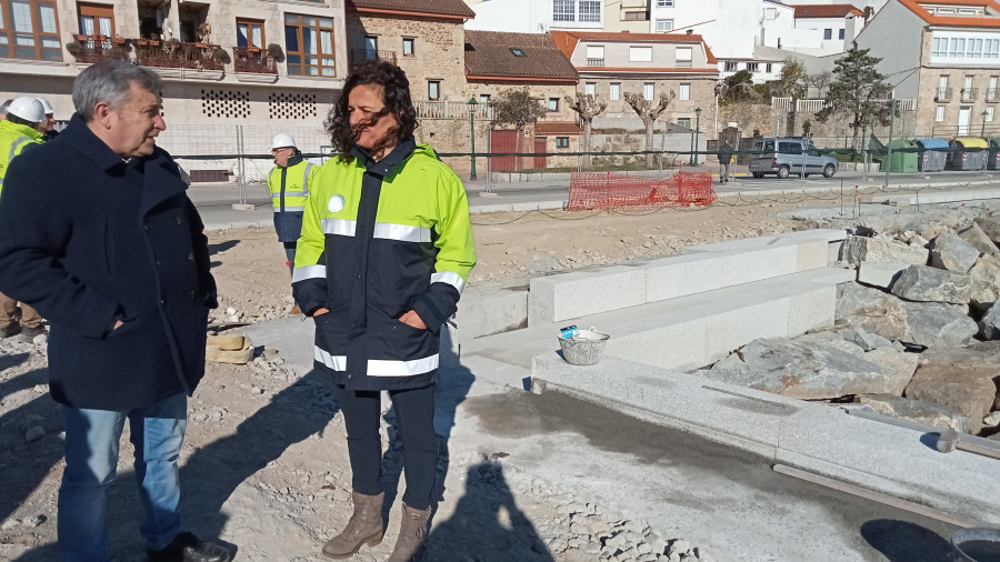 Portos prevé que las obras de mejora de movilidad y accesibilidad en el puerto de Palmeira acaben en verano