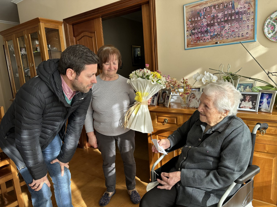 Estas son las homenajeadas en Cambados por el 8-M