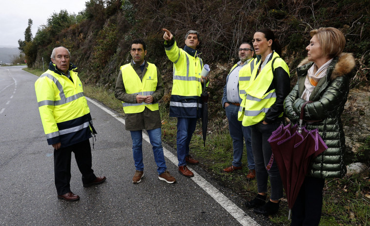 La Xunta prepara el expediente de expropiación para ejecutar la futura senda peatonal de Bamio