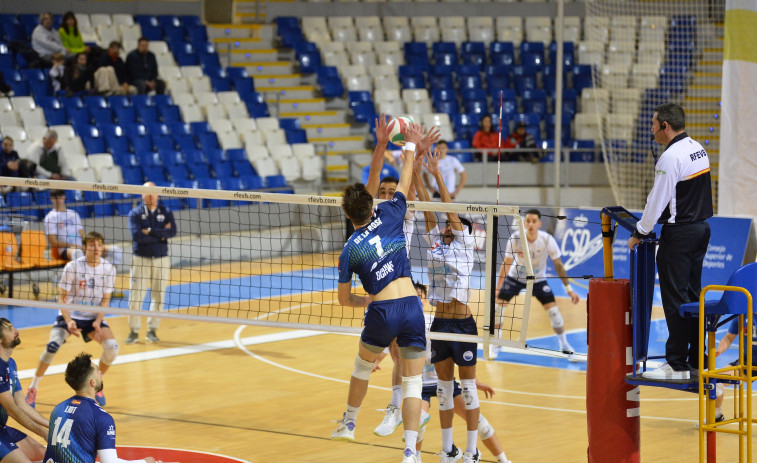 El Rotogal Boiro Voleibol consuma su descenso de la Superliga