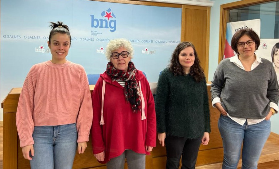 Estas son las mujeres que forman parte de la candidatura del BNG de Vilagarcía