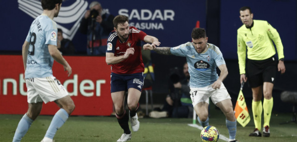 Empate en El Sadar entre Osasuna y Celta